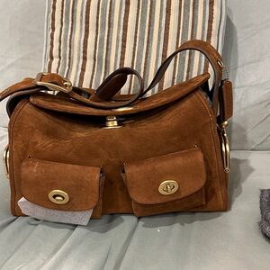 COACH Turnlock Haversack Bag